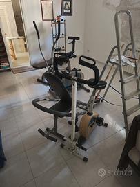 Ellittica Cyclette Pushabs Panca Rec HomeGym