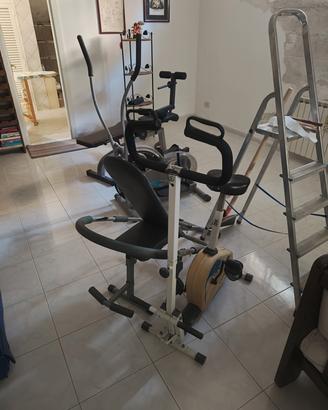 Ellittica Cyclette Pushabs Panca Rec HomeGym