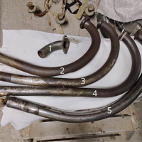 Collettori curva marmitta moto ciclomotori d'epoca