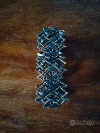 Bracciale modernista finlandese in bronzo '70