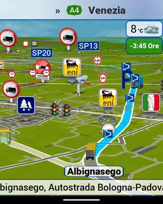 NAVIGATORE GPS OFF LINE BILICO AUTOTRENO 2026