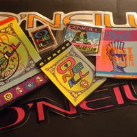 Adesivi O'neill anni 80 surf snowboard cartoleria