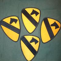 Patches Us Army Cavalleria Vietnam Reenactment