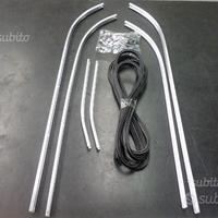 Kit strisce pedana gomma + alluminio vespa ET3 125