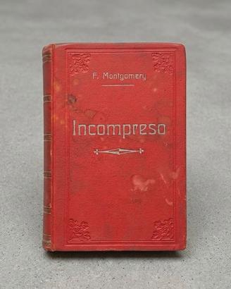 Libro Antico Incompreso Florence Montgomery 1915