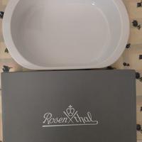 Rosenthal Pirofila porcellana bianca 32,5*21,5*7,5