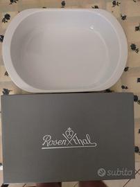Rosenthal Pirofila porcellana bianca 32,5*21,5*7,5