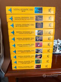 10 vhs National Geographic su Curiosità del mondo