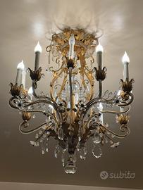 lampadario 12 luci banci