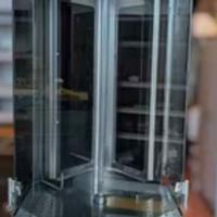 Forno elettrico verticale girevole