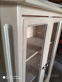 vetrinetta stile shabby chic