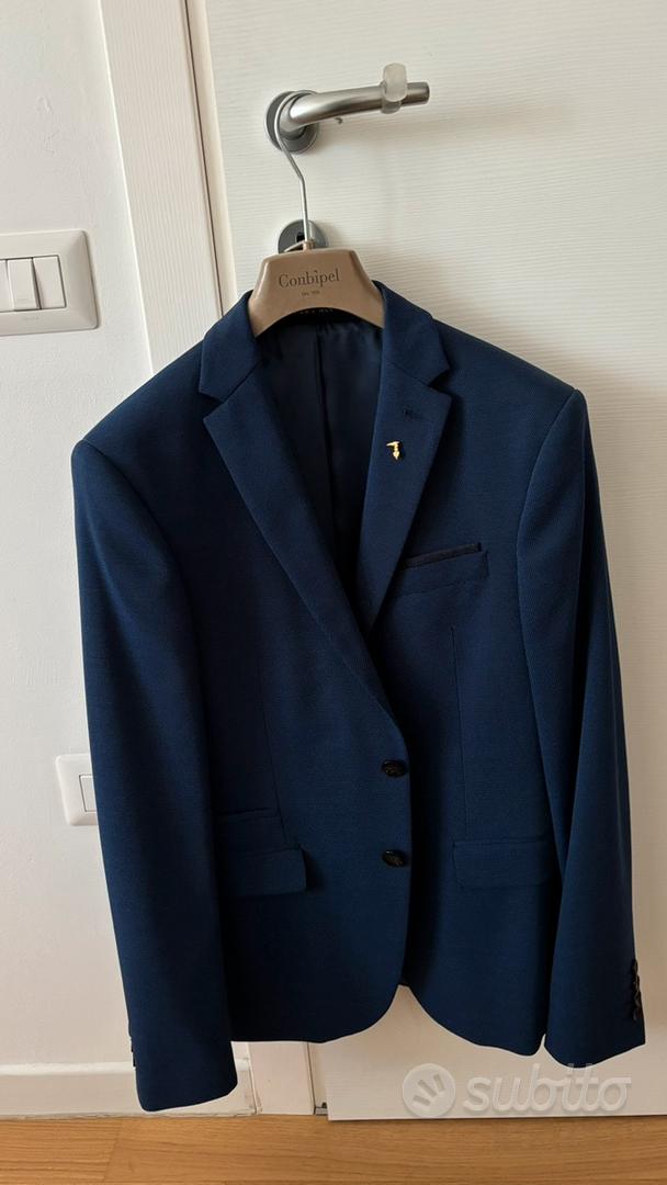 Completo d'abito uomo blu Zara Abbigliamento e Accessori In