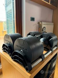 Manubri LACERTOSUS regolabili 2-32kg