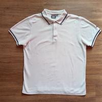 Polo bianco in cotone da uomo. Slam. L. Come nuovo