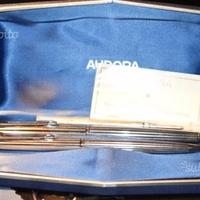 Aurora 98 penna stilografica sfera nikelargentat