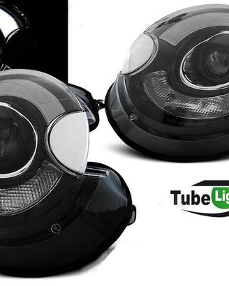 FARI ANTERIORI TUBE LED MINI R56 R57 R55 NERI o Cr