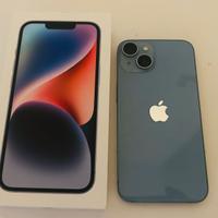 iPhone 14 Celeste 128gb Perfetto Completo di tutto