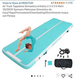 Air Track Tappeto Ginnastica Artistica 4x1m-10 cm