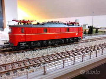 Locomotore BR 1018 delle OBB, scala HO analogico