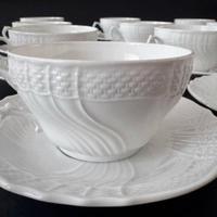 Tazza tè con piattino Vecchio Ginori - dispo 12 pz