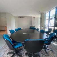 TAVOLO DA SALA RIUNIONI CON SEGGIOLE