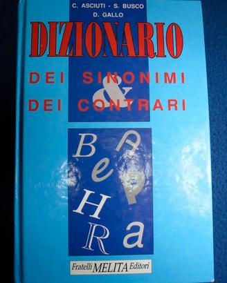 Dizionario dei sinonimi & dei contrari