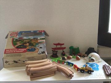 Set ferrovia "Viaggio intorno al mondo"- Playtive