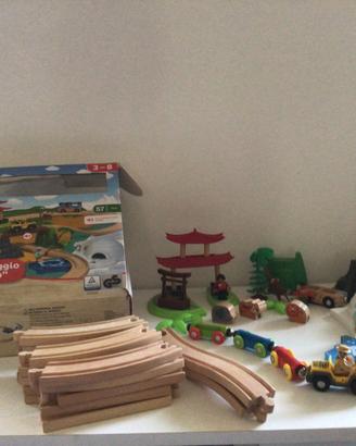 Set ferrovia "Viaggio intorno al mondo"- Playtive