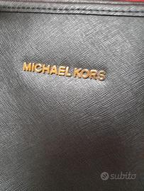 Borsa nera in pelle Michael Kors