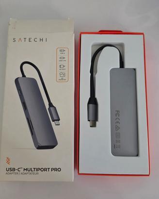 Satechi USB-C Multiport Pro ADMI 4K + USB + SD