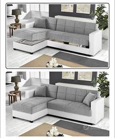 Divano 3 posti con penisola