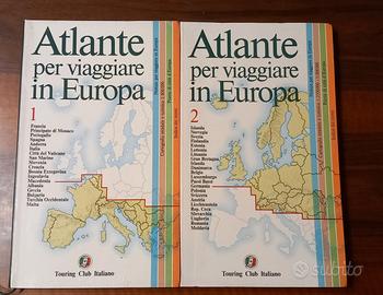 atlante per viaggiare in Europa