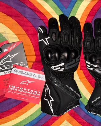 Guanti in pelle Alpinestar SP- 3, taglia XL