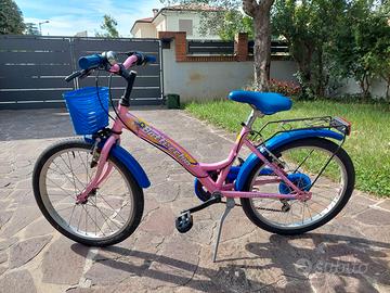 Bici per bimba 20" (anni 6-7-8)