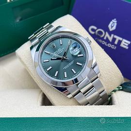 🟢ROLEX DATEJUST 41 'GREEN MINT' DIAL REF.126300