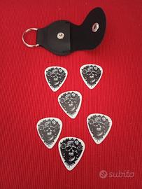 Set 6 Plettri Chitarra Basso Fantasia 