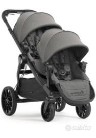 set completo passeggino gemellare Baby Jogger