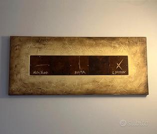 Quadro con orologio