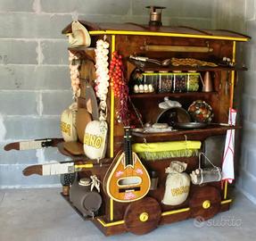 CARROZZONE IN LEGNO SCENOGRAFICO