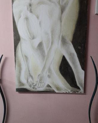 dipinto ballerina danzatrice originale nuovo