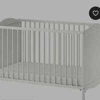Lettino Ikea con materasso