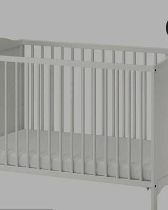 Lettino Ikea con materasso