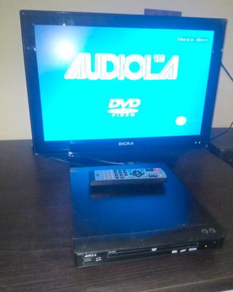 AUDIOLA DVX 2010 lettore DVD - MP3 - MP4 -CDA