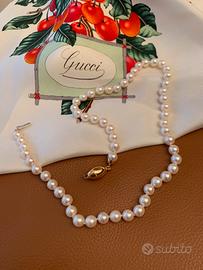 Collana in perle australiane originali