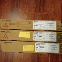 tre toner ricoh mpc2551 originali