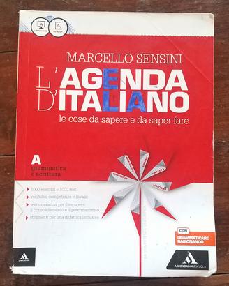 Libro " L'agenda di italiano" 