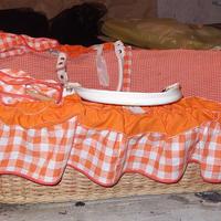 cesta in vimini neonati