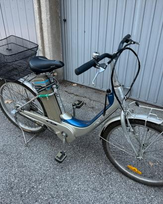 Bicicletta elettrica da ripristinare batteria
