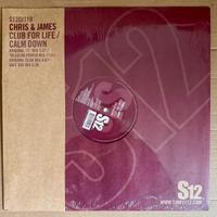 Vinile 12” CHRIS & JAMES CLUB FOR LIFE / CALM DOWN