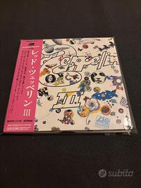 Led Zeppelin III - Japan Mini lp + OBI